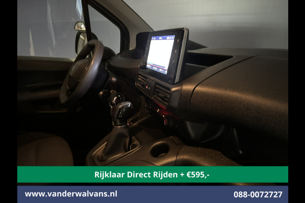 Peugeot Partner 1.5 BlueHDI 102pk L1H1 Inrichting Euro6 *Rijklaar Direct Rijden* Airco | Navigatie | Apple Carplay | Cruisecontrol Android Auto, Parkeersensoren, Trekhaak, Dakdragers