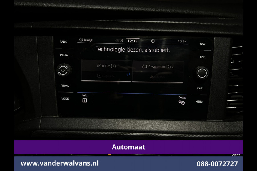 Volkswagen Transporter 2.0 TDI 150pk Automaat L2H1 Euro6 Airco | Navigatie | Apple Carplay | 2500kg Trekhaak | Cruisecontrol Android Auto, Parkeersensoren, Achterklep