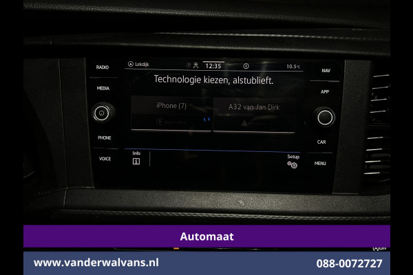 Volkswagen Transporter 2.0 TDI 150pk Automaat L2H1 Euro6 Airco | Navigatie | Apple Carplay | 2500kg Trekhaak | Cruisecontrol Android Auto, Parkeersensoren, Achterklep