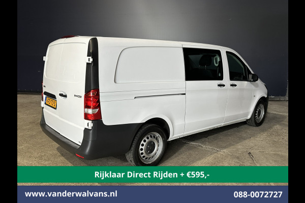 Mercedes-Benz Vito 114 CDI 136pk Automaat L3H1 Dubbele Cabine Euro6 *Rijklaar Direct Rijden* Airco | 5-Zits | Cruisecontrol