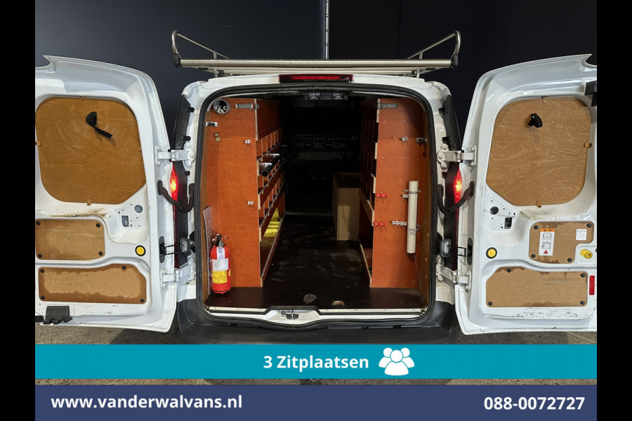 Ford Transit Connect 1.5 TDCI 101pk L2H1 Inrichting Euro6 Airco | 3-Zits | Imperiaal | Trekhaak Cruisecontrol, Verwarmde voorruit, Bijrijdersbank