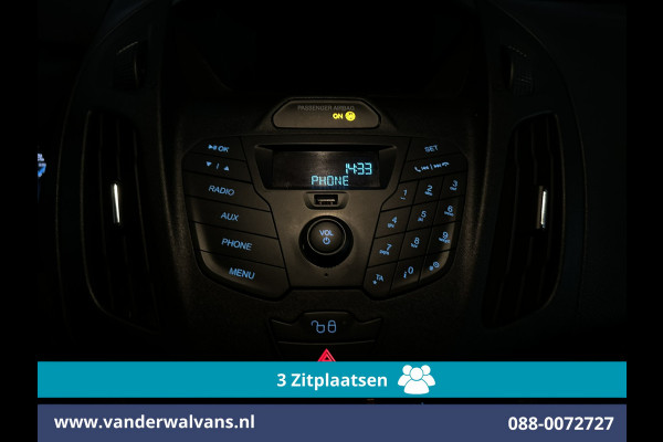 Ford Transit Connect 1.5 TDCI 101pk L2H1 Inrichting Euro6 Airco | 3-Zits | Imperiaal | Trekhaak Cruisecontrol, Verwarmde voorruit, Bijrijdersbank