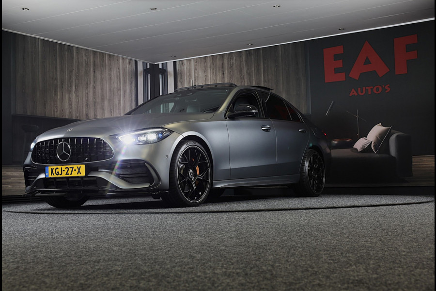 Mercedes-Benz C-Klasse 300 e AMG 63 Look / Massage / Burmester / Head Up / 360 Camera / Acc / Elek Stoelen / Open Pano / 20 Inch