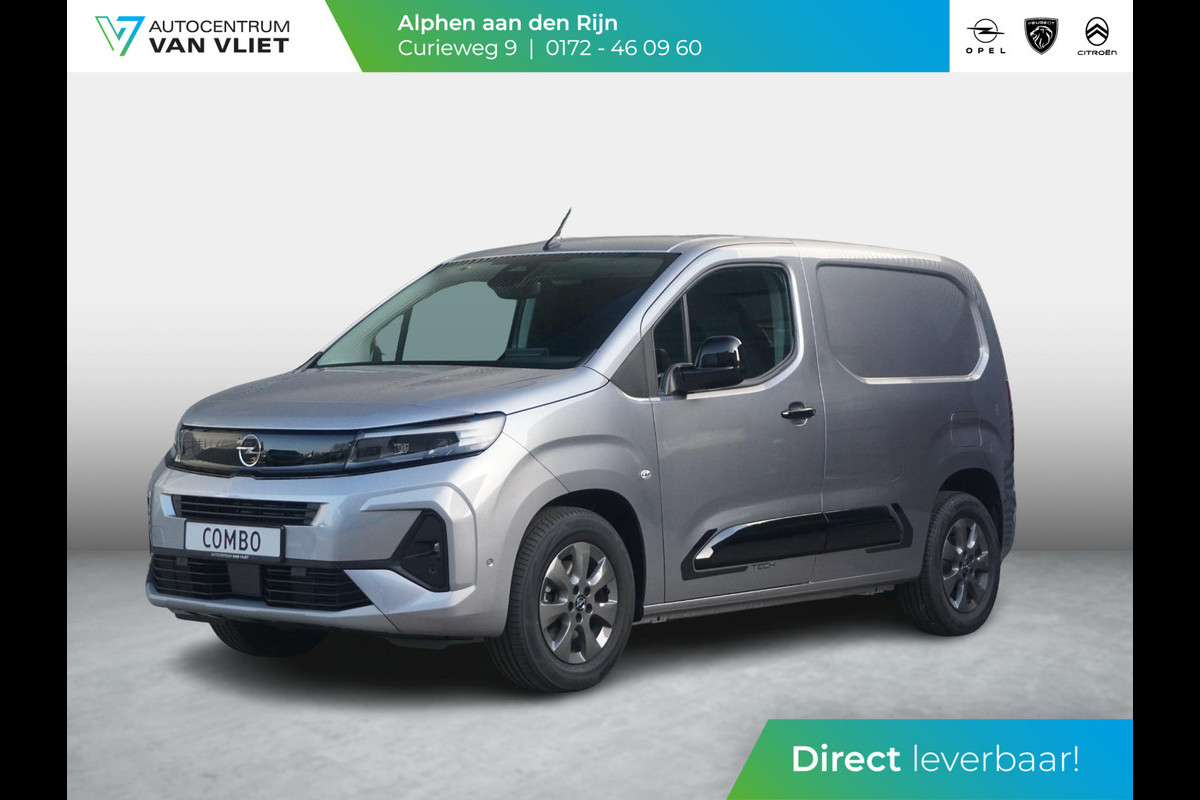 Opel Combo TECH L1 50kWh | 8 jaar garantie | navigatie | Apple Carplay | camera | digitale binnenspiegel | parkeersensoren v/a | dodehoekdetectie | bumpers in kleur | Climate Control | etc.