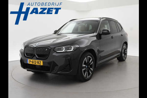 BMW iX3 80 kWh FACELIFT M-SPORT SOH 98,8% + TREKHAAK | SPORTSTOELEN LEDER | PANORAMA | ADAPTIVE CRUISE | MEMORY