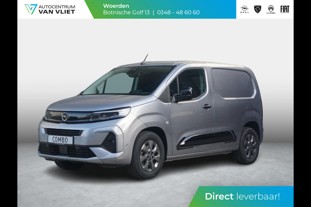 Opel Combo TECH L1 50kWh | 8 jaar garantie | navigatie | Apple Carplay | camera | digitale binnenspiegel | parkeersensoren v/a | dodehoekdetectie | bumpers in kleur | Climate Control | etc.
