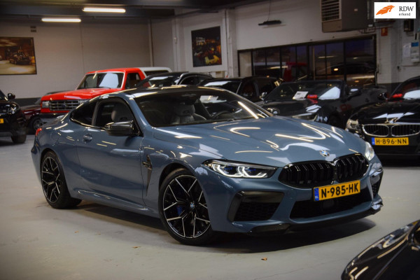 BMW 8 Serie M8 Coupe Competition Carbon Pak.|ACC|B&W|Dealer onderhouden|626pk!!|BTW