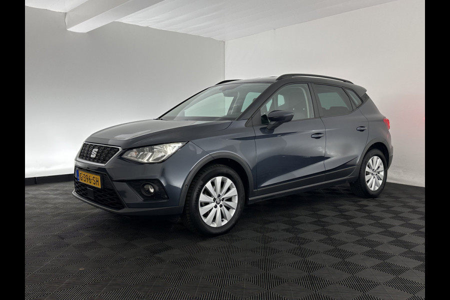 Seat Arona 1.0 TSI Style Business Intense (INCL-BTW) Aut. *ADAPTIVE-CRUISE | NAVI-FULLMAP | KEYLESS | CAMERA | DAB | CARPLAY | PRIVACY-GLASS | ECC | PDC | 16''ALU*