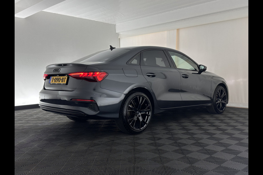 Audi A3 Limousine 30 TFSI Advanced edition (INCL-BTW) Aut. *FULL-LED | ADAPTIVE-CRUISE | DIGI-COCKPIT | SPORTSEATS | NAVI-FULLMAP | PRIVACY-GLASS | SHIFTPADDLES | DAB | ECC | PDC | 19''ALU*