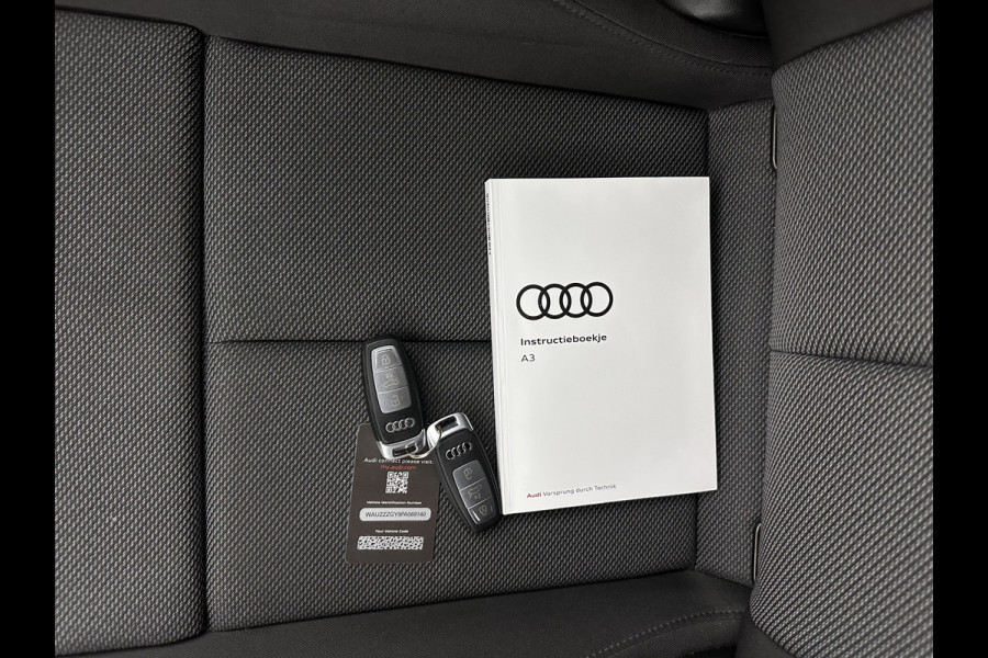Audi A3 Limousine 30 TFSI Advanced edition (INCL-BTW) Aut. *FULL-LED | ADAPTIVE-CRUISE | DIGI-COCKPIT | SPORTSEATS | NAVI-FULLMAP | PRIVACY-GLASS | SHIFTPADDLES | DAB | ECC | PDC | 19''ALU*