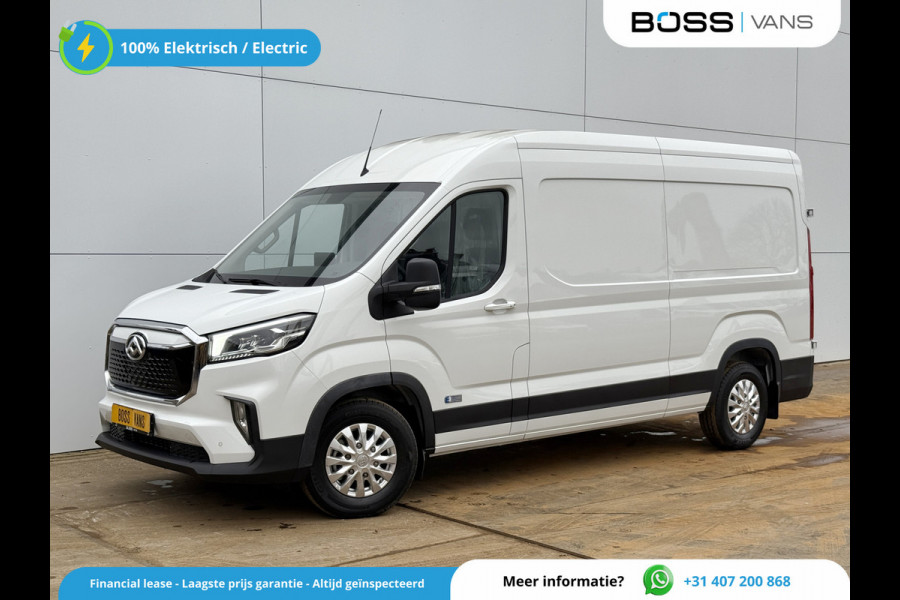 Maxus eDeliver 9 72kWh Nieuw Elektrisch 72kWh 280km WLTP L3H2 204PK ACC Stoelverwarming Snelladen LED Airco BPM Vrij