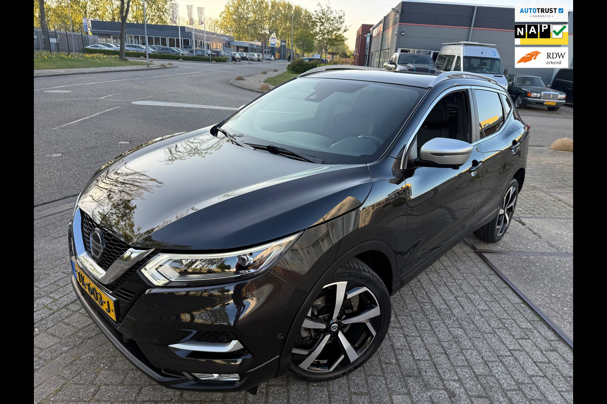 Nissan QASHQAI 1.2 16V TEKNA+ AUT PANO LEER 360CAM MEMORY VOL-LUXE NAP
