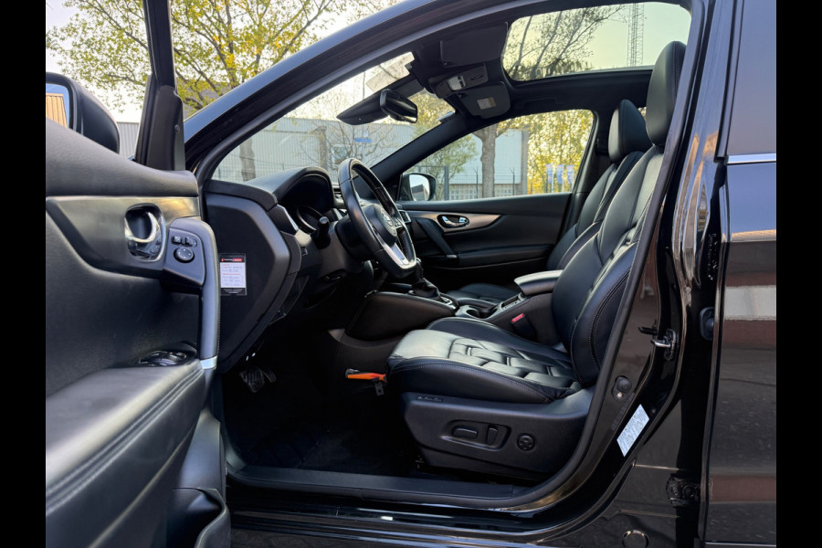 Nissan QASHQAI 1.2 16V TEKNA+ AUT PANO LEER 360CAM MEMORY VOL-LUXE NAP