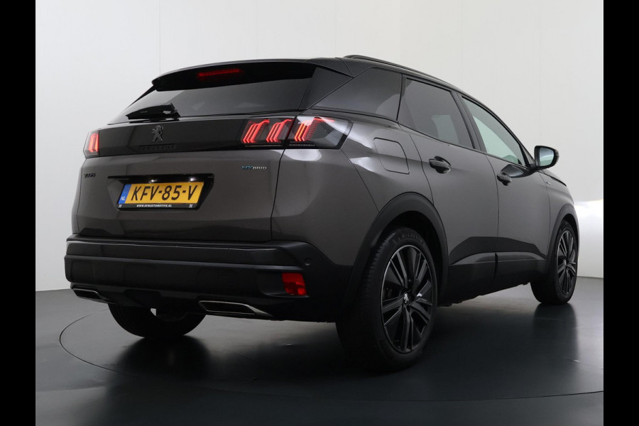 Peugeot 3008 1.6 HYbrid 225 GT Pack Business PANO| ELEKTRISCHE ACHTERKLEP| BLACK PACK| ADAPTIVE CRUISE CONTROL| CAMERA VOOR + ACHTER| FOCAL AUDIO| STOELVERWARMING| STANDKACHEL|