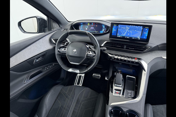 Peugeot 3008 1.6 HYbrid 225 GT Pack Business PANO| ELEKTRISCHE ACHTERKLEP| BLACK PACK| ADAPTIVE CRUISE CONTROL| CAMERA VOOR + ACHTER| FOCAL AUDIO| STOELVERWARMING| STANDKACHEL|