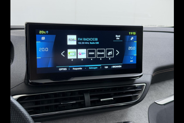 Peugeot 3008 1.6 HYbrid 225 GT Pack Business PANO| ELEKTRISCHE ACHTERKLEP| BLACK PACK| ADAPTIVE CRUISE CONTROL| CAMERA VOOR + ACHTER| FOCAL AUDIO| STOELVERWARMING| STANDKACHEL|