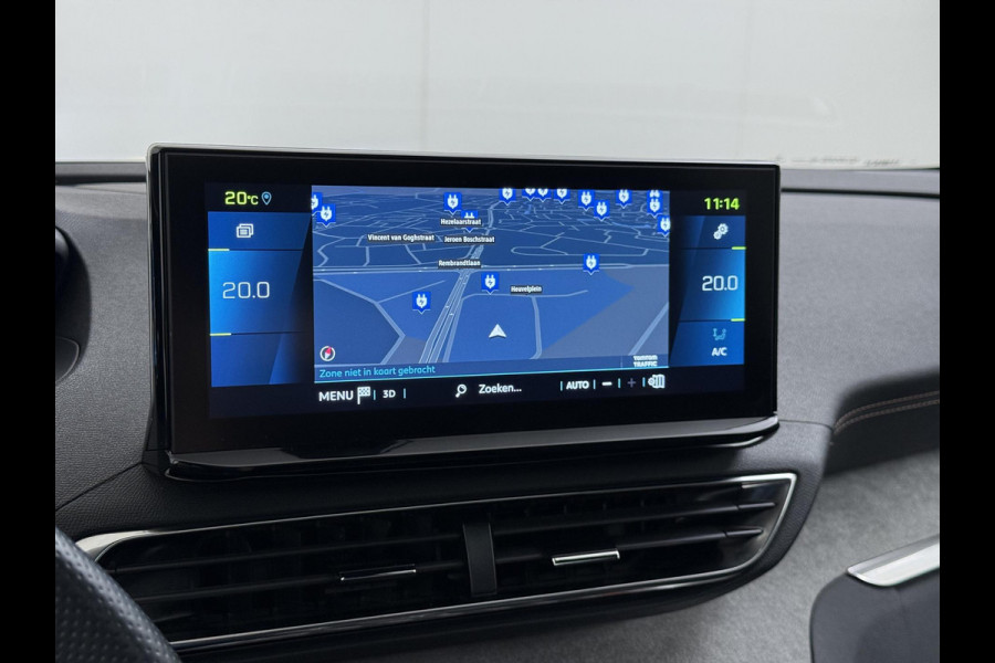 Peugeot 3008 1.6 HYbrid 225 GT Pack Business PANO| ELEKTRISCHE ACHTERKLEP| BLACK PACK| ADAPTIVE CRUISE CONTROL| CAMERA VOOR + ACHTER| FOCAL AUDIO| STOELVERWARMING| STANDKACHEL|