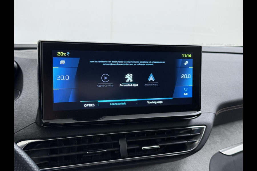 Peugeot 3008 1.6 HYbrid 225 GT Pack Business PANO| ELEKTRISCHE ACHTERKLEP| BLACK PACK| ADAPTIVE CRUISE CONTROL| CAMERA VOOR + ACHTER| FOCAL AUDIO| STOELVERWARMING| STANDKACHEL|