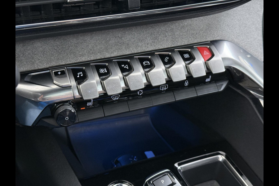 Peugeot 3008 1.6 HYbrid 225 GT Pack Business PANO| ELEKTRISCHE ACHTERKLEP| BLACK PACK| ADAPTIVE CRUISE CONTROL| CAMERA VOOR + ACHTER| FOCAL AUDIO| STOELVERWARMING| STANDKACHEL|