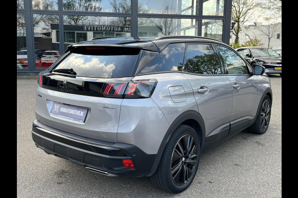 Peugeot 3008 GT PHEV | APPLE CARPLAY | ELEKTRISCHE ACHTERKLEP | CAMERA VOOR + ACHTER | ADAPTIVE CRUISE CONTROL | FOCAL AUDIO | DODEHOEK DETECTIE| RIJKLAARPRIJS INCL. 12 MND BOVAG GARANTIE