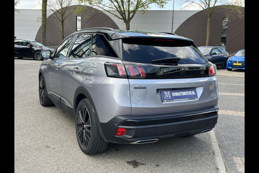 Peugeot 3008 GT PHEV | APPLE CARPLAY | ELEKTRISCHE ACHTERKLEP | CAMERA VOOR + ACHTER | ADAPTIVE CRUISE CONTROL | FOCAL AUDIO | DODEHOEK DETECTIE| RIJKLAARPRIJS INCL. 12 MND BOVAG GARANTIE
