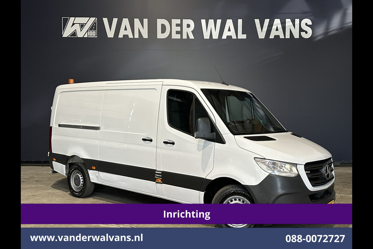 Mercedes-Benz Sprinter 316 CDI 164pk 3500kg Trekhaak L2H1 Inrichting Euro6 Airco | Camera | Apple Carplay Android Auto, Cruisecontrol, Parkeersensoren