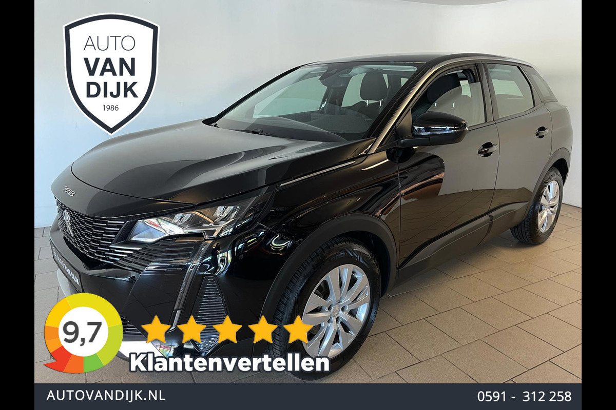 Peugeot 3008 1.2 Active Pack Business 130PK AUTOMAAT AIRCO NAVI CRUISE TREHAAK VELGEN ZEER NETTE AUTO