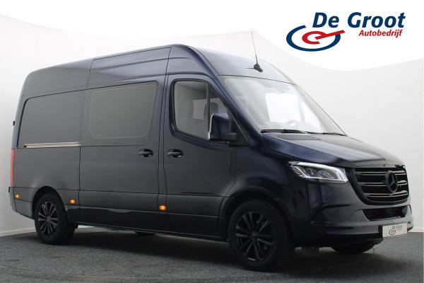 Mercedes-Benz Sprinter 315 CDI L2H2 DC 6-Zits, Camera, Cruise, Apple Carplay, LED, Chauffersstoel, PDC, 18''