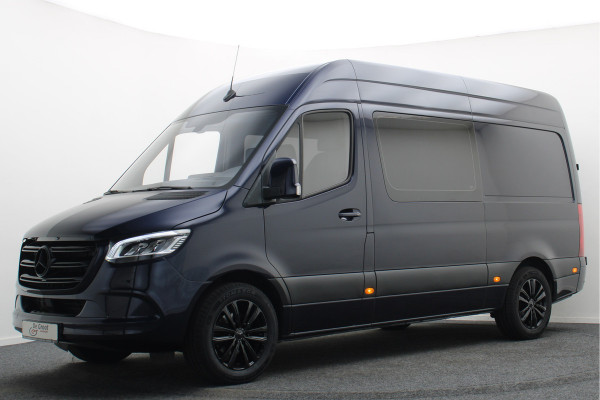 Mercedes-Benz Sprinter 315 CDI L2H2 DC 6-Zits, Camera, Cruise, Apple Carplay, LED, Chauffersstoel, PDC, 18''