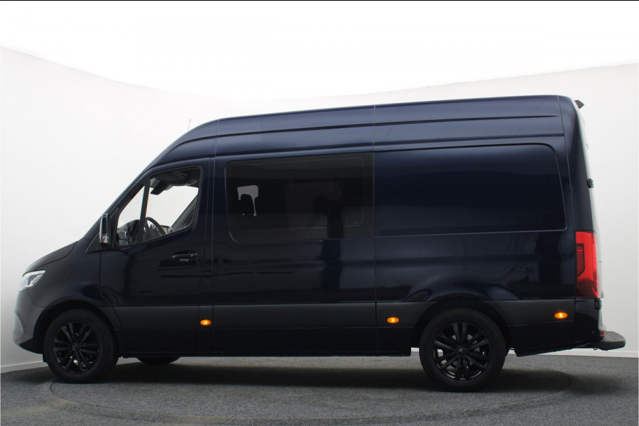 Mercedes-Benz Sprinter 315 CDI L2H2 DC 6-Zits, Camera, Cruise, Apple Carplay, LED, Chauffersstoel, PDC, 18''