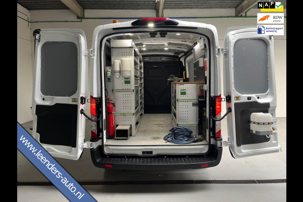 Ford E-Transit SERVICEWAGEN ELEKTRISCH 350 L2H2 Trend 68 kWh BOTT INRICHTING, V230 OMVORMER, LUXE UITVOERING, RIJKLAARPRIJS!