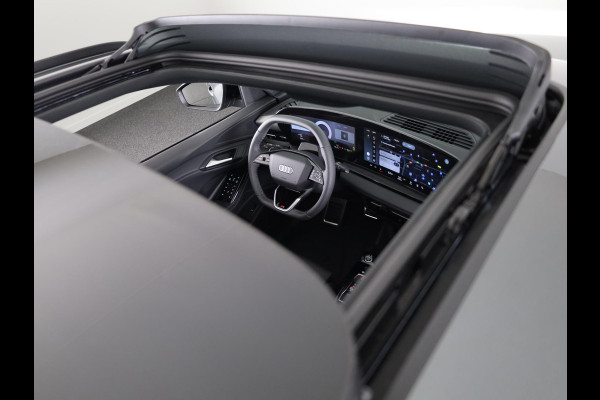 Audi Q6 Sportback e-tron S edition 83Kwh 252 pk | Adaptive air suspension | Glazen panoramadak | Stoelverwarming voorin en achterin | Stuurverwarming |