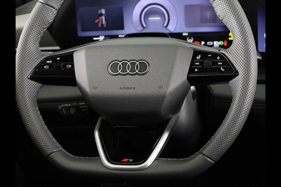 Audi Q6 Sportback e-tron S edition 83Kwh 252 pk | Adaptive air suspension | Glazen panoramadak | Stoelverwarming voorin en achterin | Stuurverwarming |
