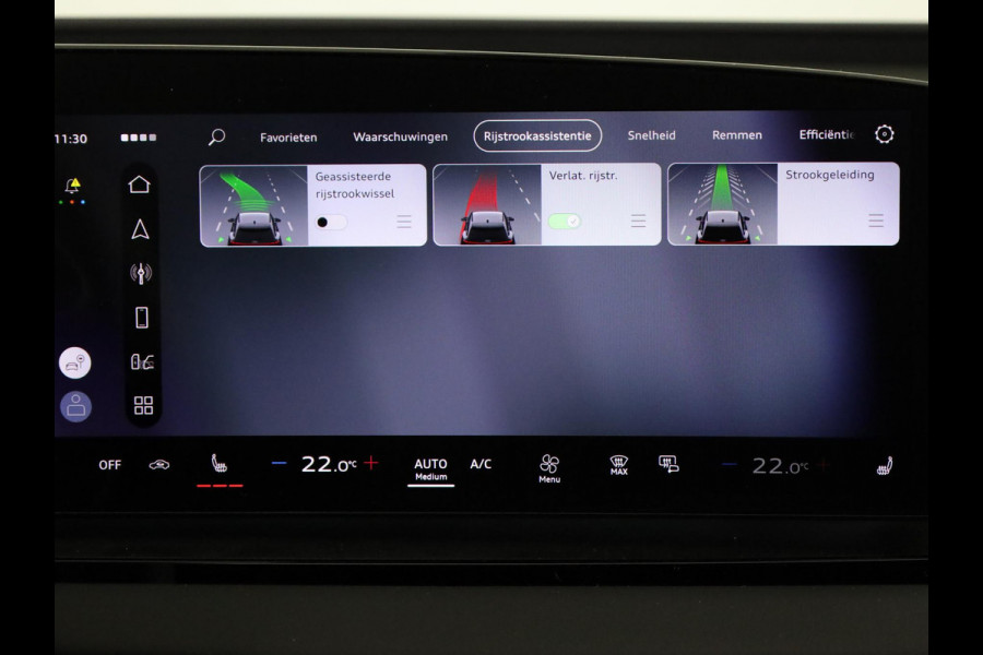 Audi Q6 Sportback e-tron S edition 83Kwh 252 pk | Adaptive air suspension | Glazen panoramadak | Stoelverwarming voorin en achterin | Stuurverwarming |