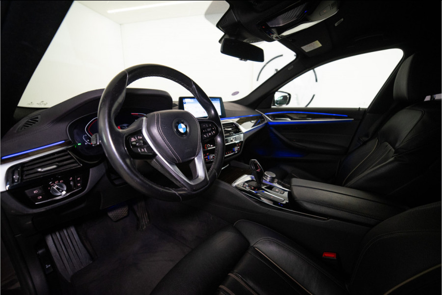 BMW 5 Serie 520i High Executive Edition 184PK | NL AUTO+NAP | Sfeer | LED | Trekhaak | Memory&Leder | Garantie