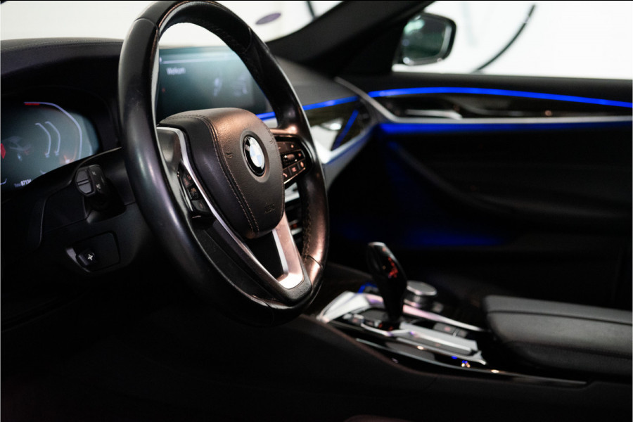 BMW 5 Serie 520i High Executive Edition 184PK | NL AUTO+NAP | Sfeer | LED | Trekhaak | Memory&Leder | Garantie