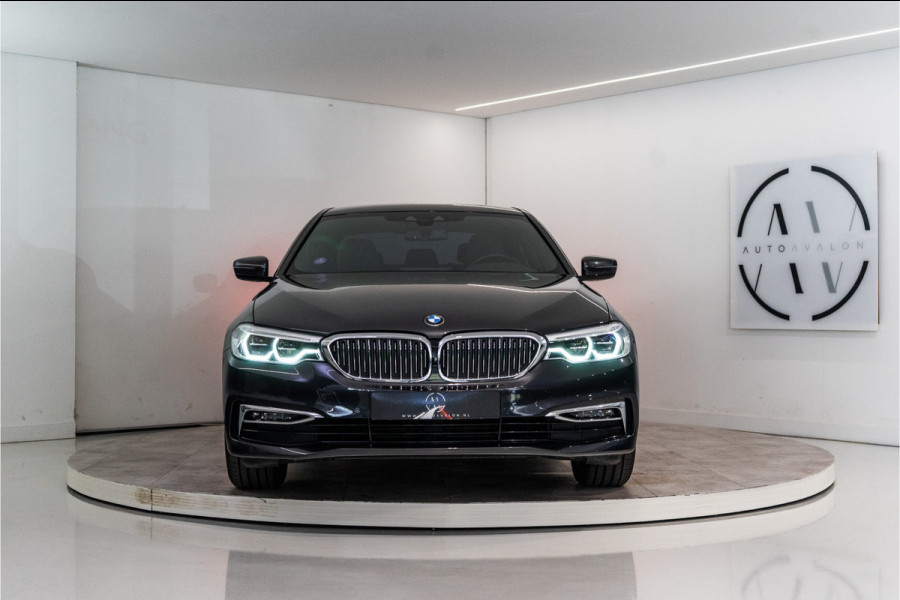 BMW 5 Serie 520i High Executive Edition 184PK | NL AUTO+NAP | Sfeer | LED | Trekhaak | Memory&Leder | Garantie