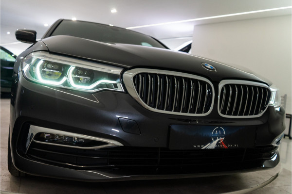 BMW 5 Serie 520i High Executive Edition 184PK | NL AUTO+NAP | Sfeer | LED | Trekhaak | Memory&Leder | Garantie