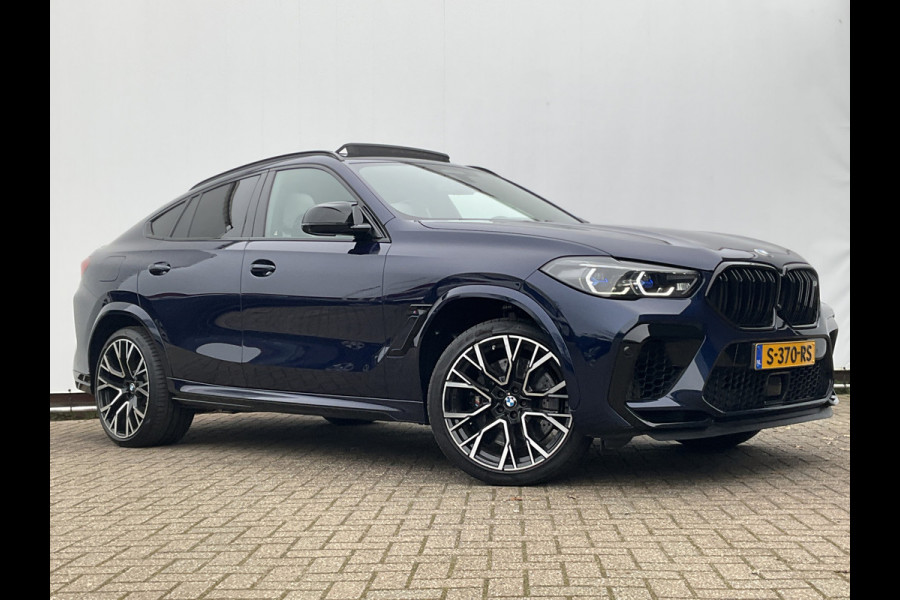 BMW X6 M Competition 626PK BTW Bowers&Wilkins Tanzanite Nachtzicht Massage Stoelverw+Koeling Trekhaak