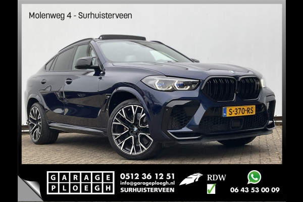 BMW X6 M Competition 626PK BTW Bowers&Wilkins Tanzanite Nachtzicht Massage Stoelverw+Koeling Trekhaak