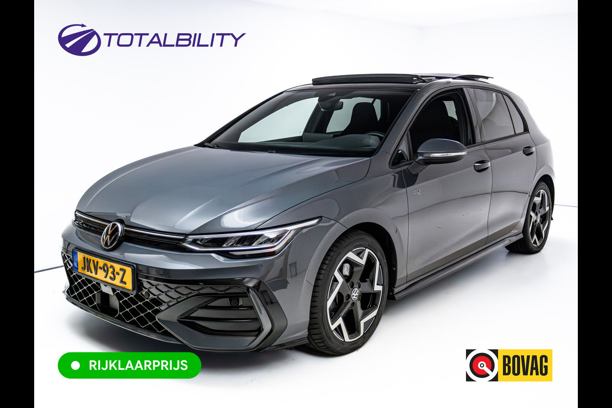 Volkswagen Golf 1.5 eTSI R-Line Edition | Panoramadak | Elect. Trekhaak | Stoel- & Stuurverw. | Adap. Cruise | Achteruitrijcamera, Apple Carplay, Android auto