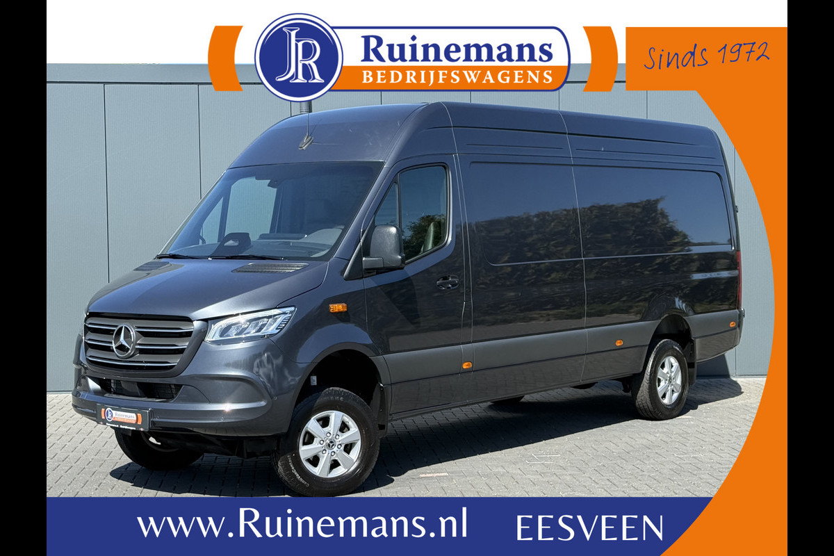 Mercedes-Benz Sprinter 319 CDI 191 PK 4x4 AUTOMAAT FACELIFT BPM VRIJ !! / 9G-TRONIC / L3H2 / STUUR EN STOELVERWARMING / 2.8 TONS TREKHAAK / CAMERA / AD