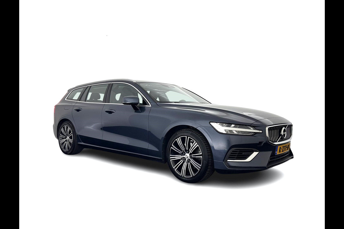 Volvo V60 2.0 T8 Recharge AWD Inscription (Plug-In) (INCL-BTW) Aut. *LEATHER | FULL-LED | ADAPTIVE-CRUISE | MEMORY-PACK | KEYLESS | BLINDSPOT | TOPVIEW | DIGI-COCKPIT | LANE-ASSIST | NAVI-FULLMAP | TOWBAR | HEATED-SEATS | ECC | DAB | 18"ALU*