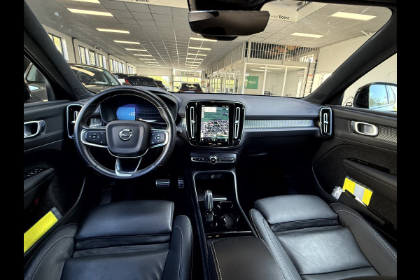 Volvo XC40 Recharge P8 AWD R-Design SOH 92.3%, Leer, Camera, Trekhaak