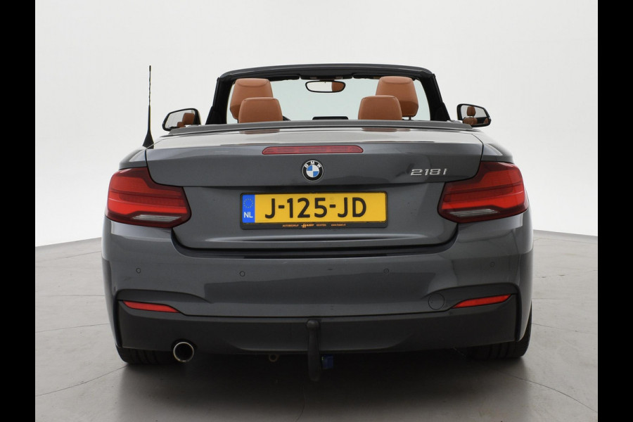 BMW 2 Serie Cabrio 218i AUT. M-SPORT HIGH EXECUTIVE + LEDER SPORTINTERIEUR | TREKHAAK