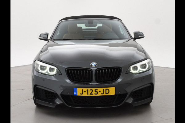 BMW 2 Serie Cabrio 218i AUT. M-SPORT HIGH EXECUTIVE + LEDER SPORTINTERIEUR | TREKHAAK