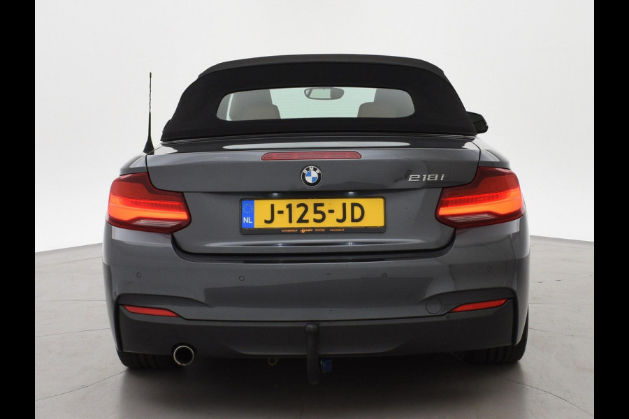 BMW 2 Serie Cabrio 218i AUT. M-SPORT HIGH EXECUTIVE + LEDER SPORTINTERIEUR | TREKHAAK