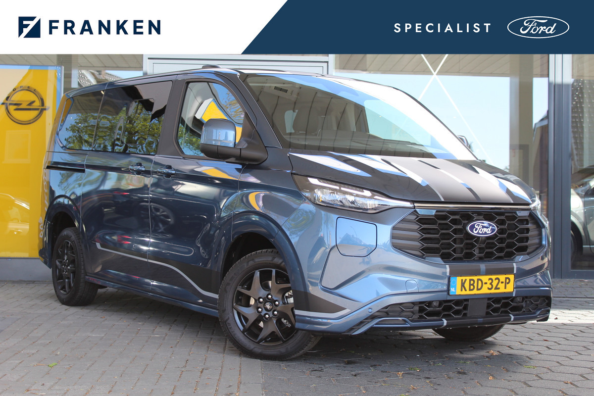 Ford Tourneo Custom PHEV L1H1 Sport | 2 x Schuifdeur | 8P | AGR | B&O | Trekhaak | Led matrix
