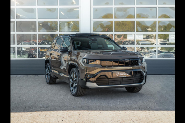 Jeep Compass First Edition 74 kWh | Direct leverbaar | Adapt. Cruise | Camera | Carplay | 20" | Elektr. A-Klep | Navi | Winter Pack | Schuif/Kanteldak | Premium Pack | Conv. Pack | Warmtepomp