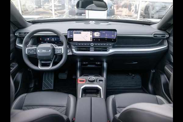 Jeep Compass First Edition 74 kWh | Direct leverbaar | Adapt. Cruise | Camera | Carplay | 20" | Elektr. A-Klep | Navi | Winter Pack | Schuif/Kanteldak | Premium Pack | Conv. Pack | Warmtepomp